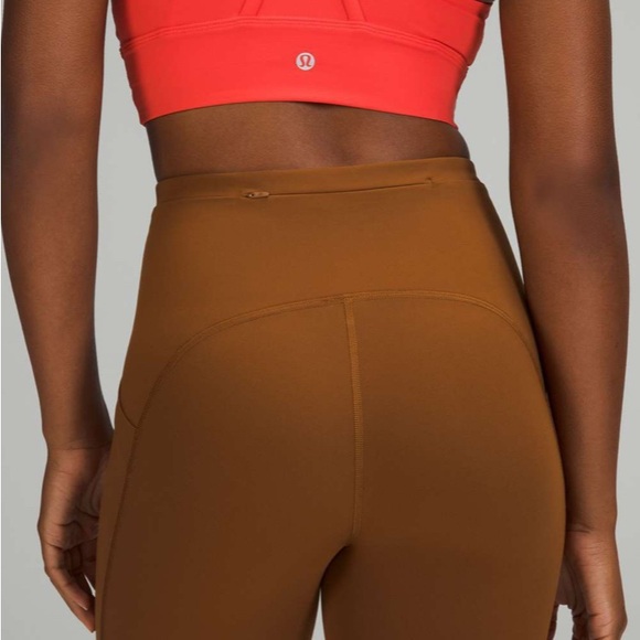 Lululemon Swift Speed High Rise Tight 28" Copper Brown Leggings Women's Size 6 - Picture 3 of 8